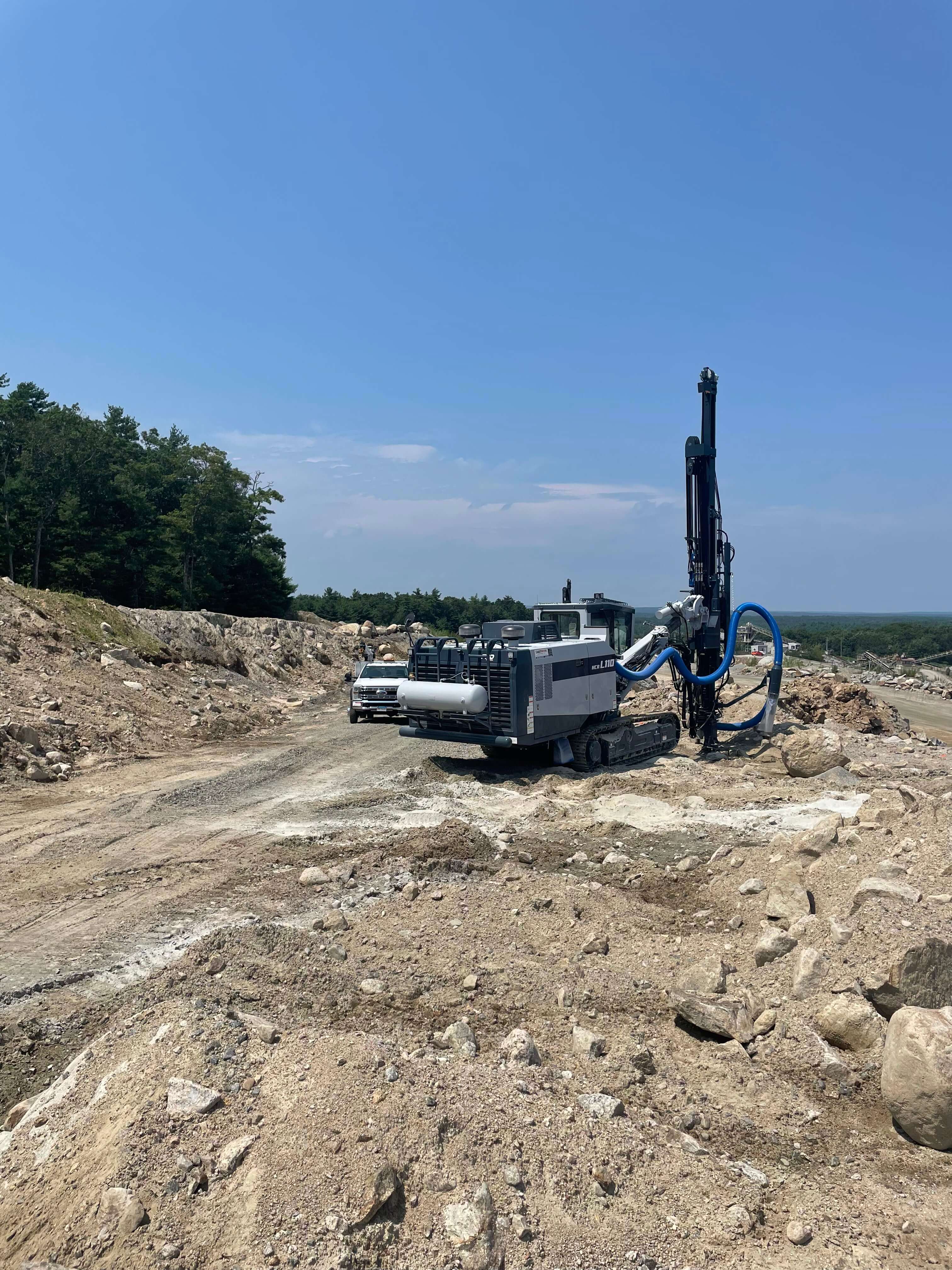 Professional drilling operation